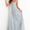 Long Prom Dresses * | Jovani 04633 Dress Blue