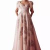 Red Carpet * | Gatti Nolli Couture Gad4948 Dress Pink-Multi