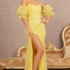 Red Carpet * | Gls By Gloria Gl3155 Dress Yellow