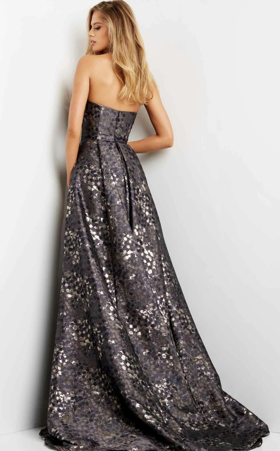 Red Carpet * | Jovani 06255 Dress Grey-Brown