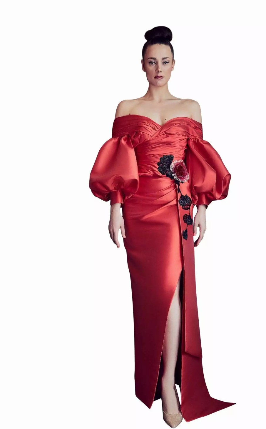 Red Carpet * | Gatti Nolli Couture Ga5303Ga5365 Dress Red