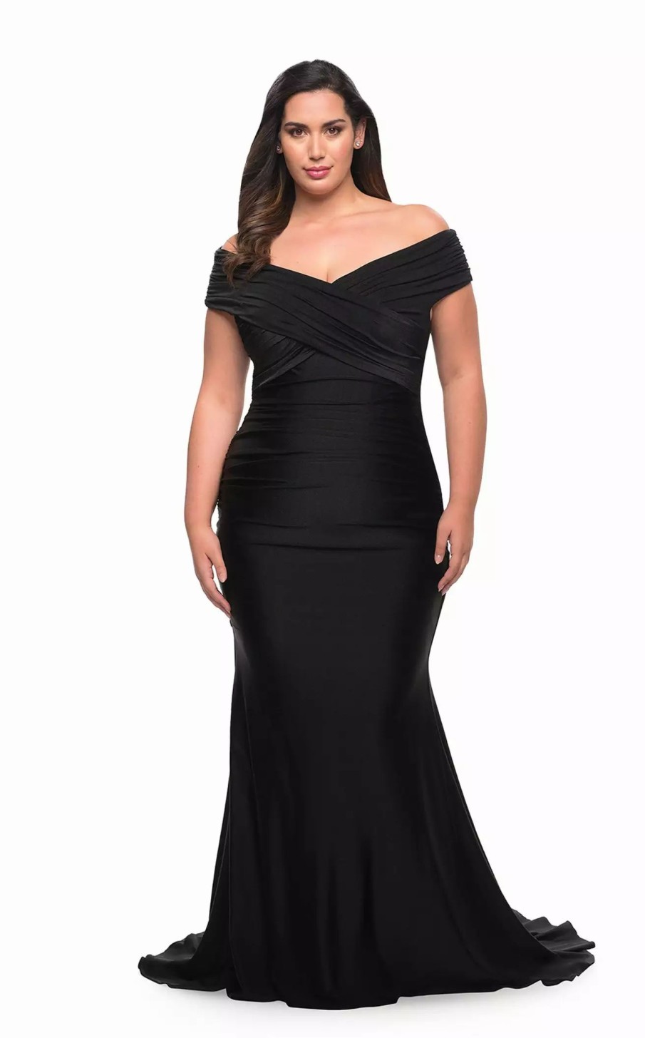 Plus Size Dresses * | La Femme 29132 Dress