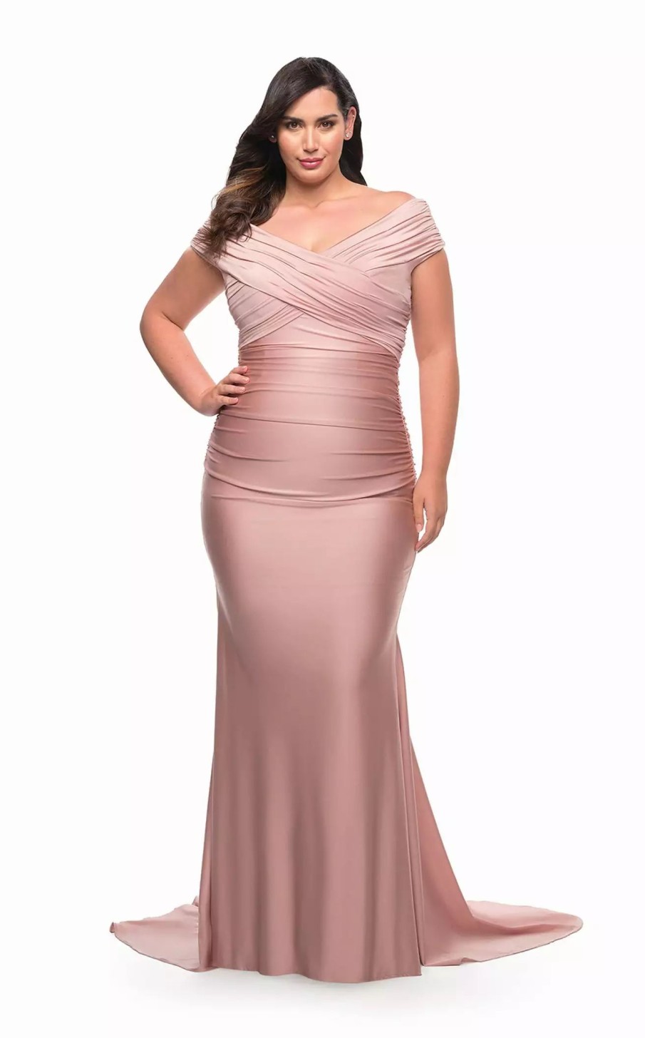 Plus Size Dresses * | La Femme 29132 Dress