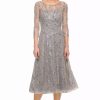 Cocktail Dresses * | La Femme 30002 Dress Silver