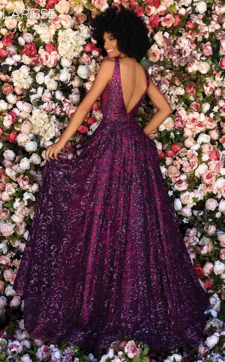 Red Carpet * | Clarisse 800309 Dress Plum