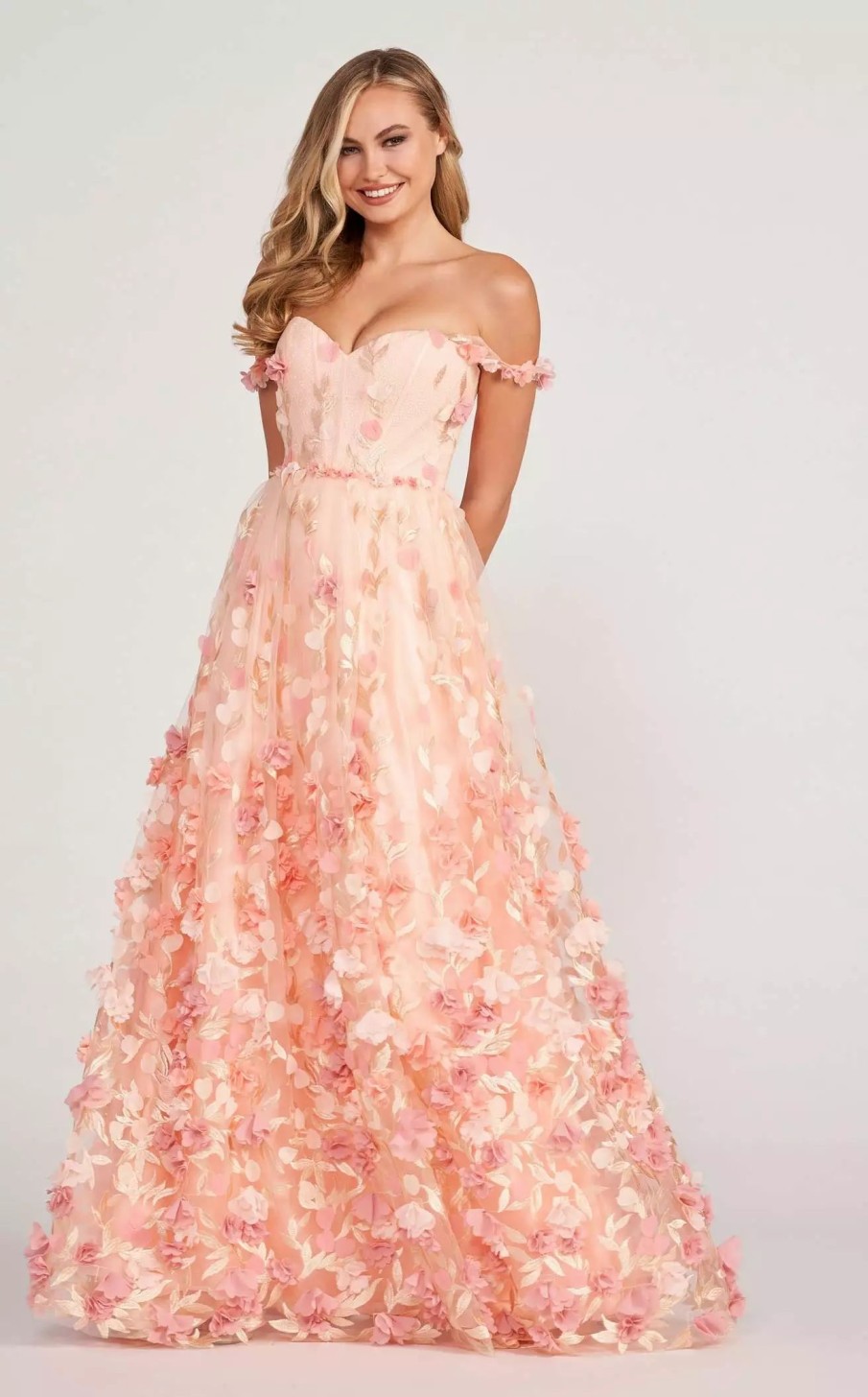 Red Carpet * | Colette Cl2057 Dress Apricot