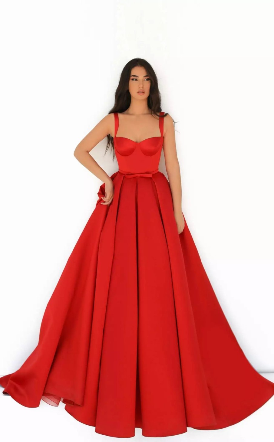 Red Carpet * | Tarik Ediz 51070 Dress