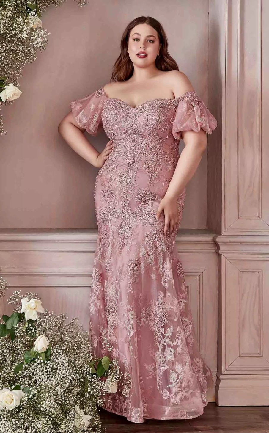 Plus Size Dresses * | Cinderella Divine Cd959Ccl Dress