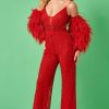 Red Carpet * | Rachel Allan 50239 Jumpsuit