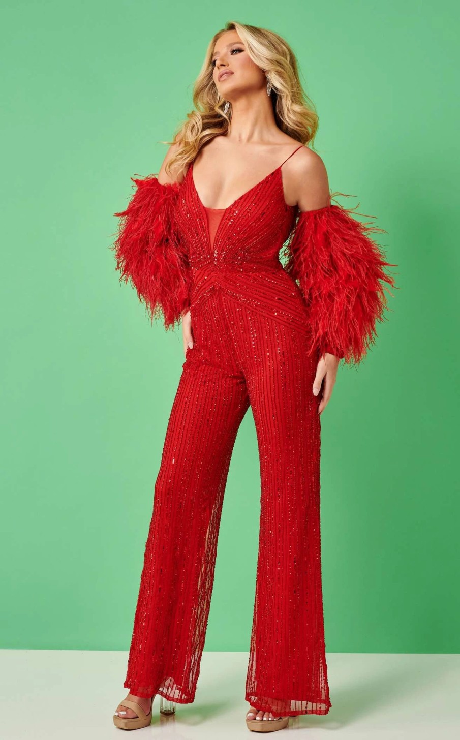 Red Carpet * | Rachel Allan 50239 Jumpsuit