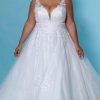 Plus Size Dresses * | Sydneys Closet Sc5255 Dress Ivory