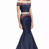 Long Prom Dresses * | La Femme 25924 Dress Dark-Wash