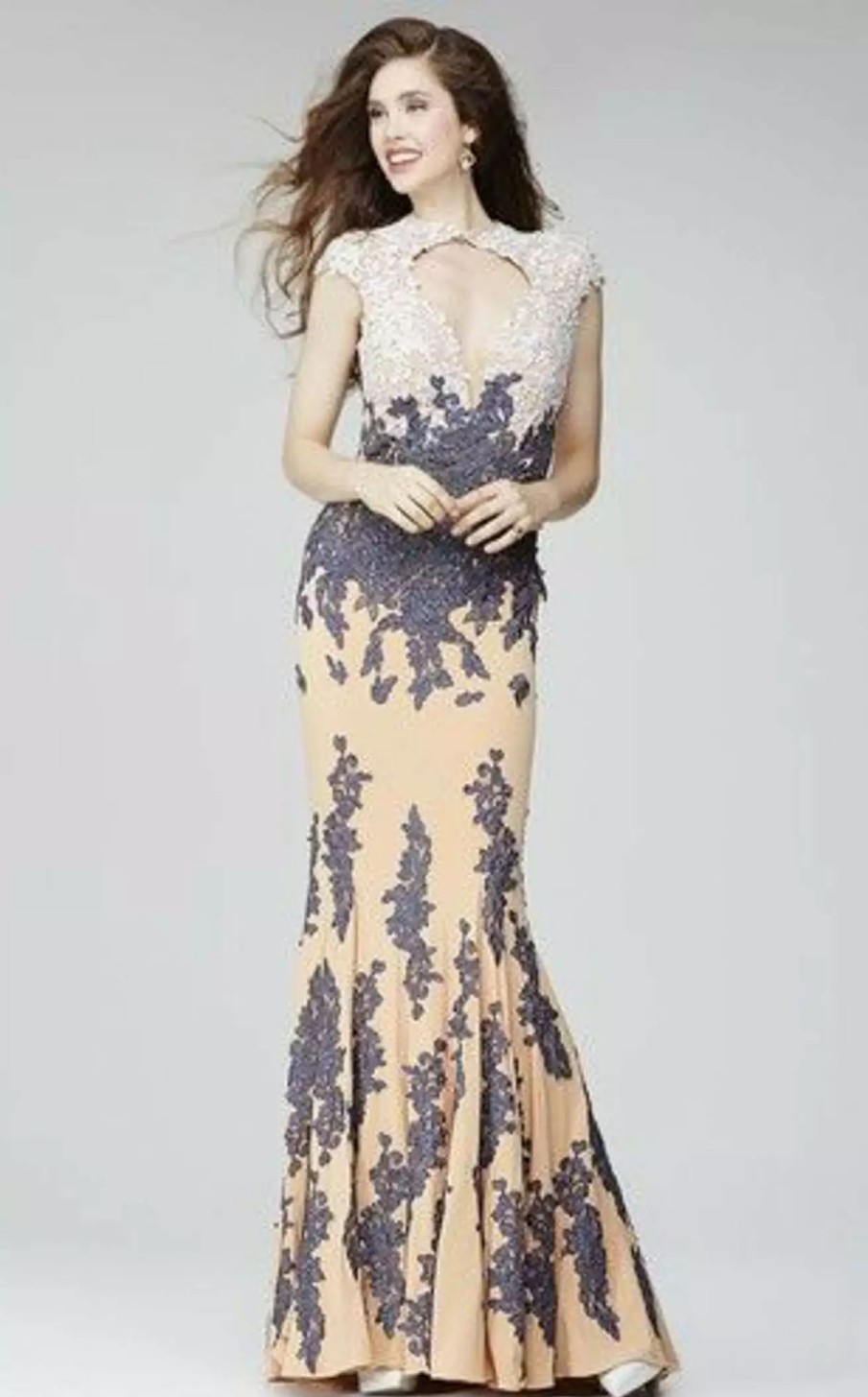 Long Prom Dresses * | Jovani 22515Bg Dress