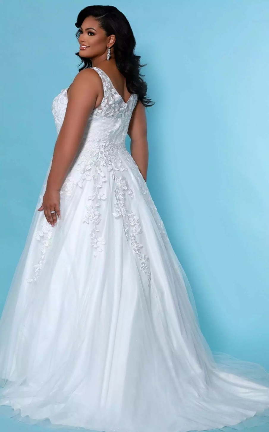 Plus Size Dresses * | Sydneys Closet Sc5259 Dress Ivory