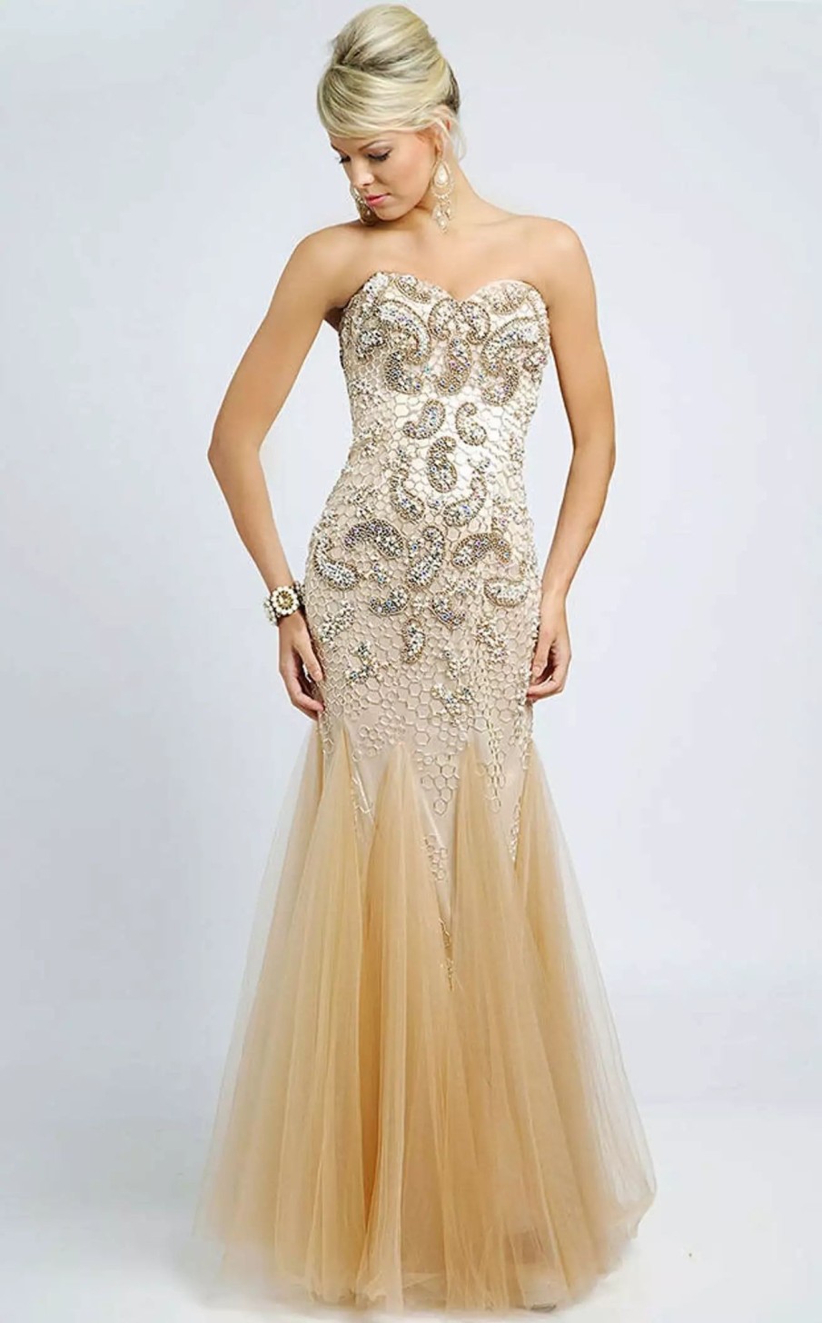 Long Prom Dresses * | Jovani 20626Bg Dress