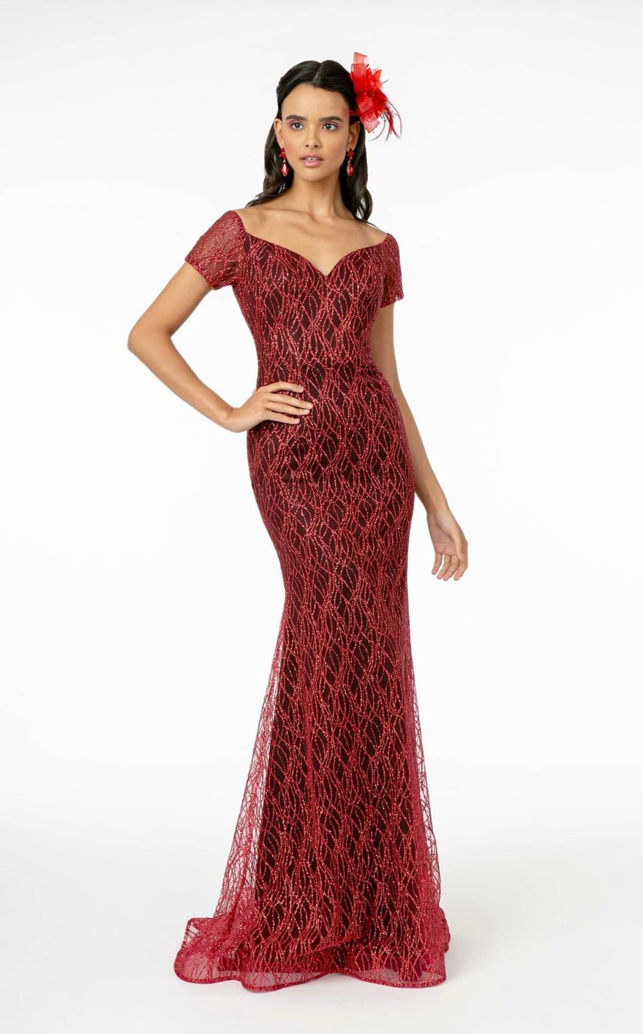 Red Carpet * | Elizabeth K Gl1846 Dress