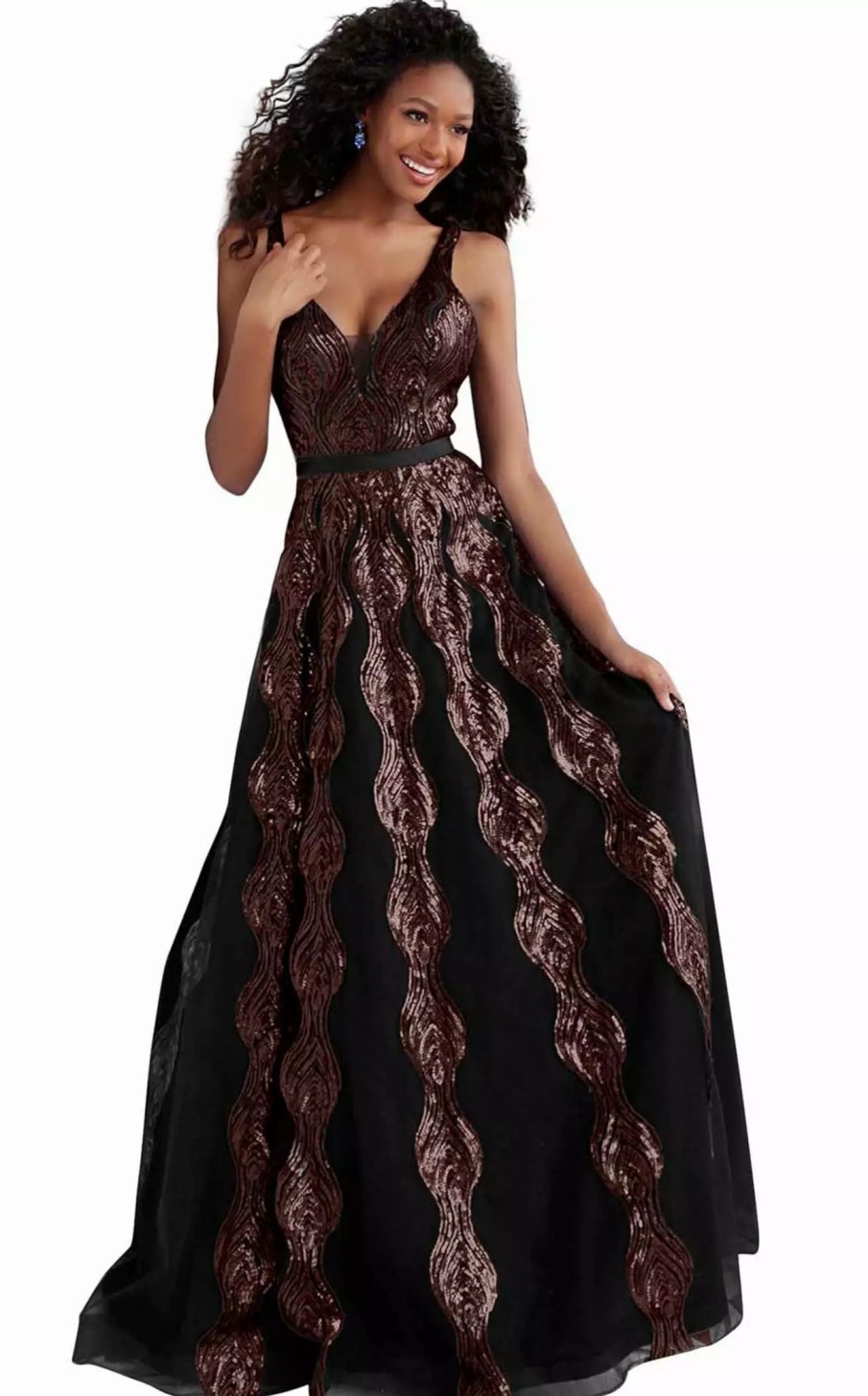 Red Carpet * | Jvn Jvn64158 Dress