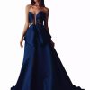 Red Carpet * | Gatti Nolli Couture Gad5002 Dress Navy