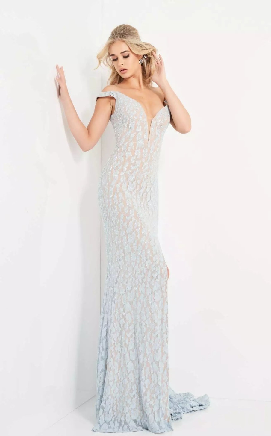 Long Prom Dresses * | Jovani 06096Bg Dress