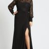 Plus Size Dresses * | Mac Duggal Fabulouss 67143 Dress Black