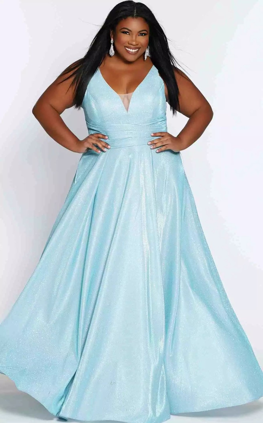 Plus Size Dresses * | Sydneys Closet Sc7324 Dress