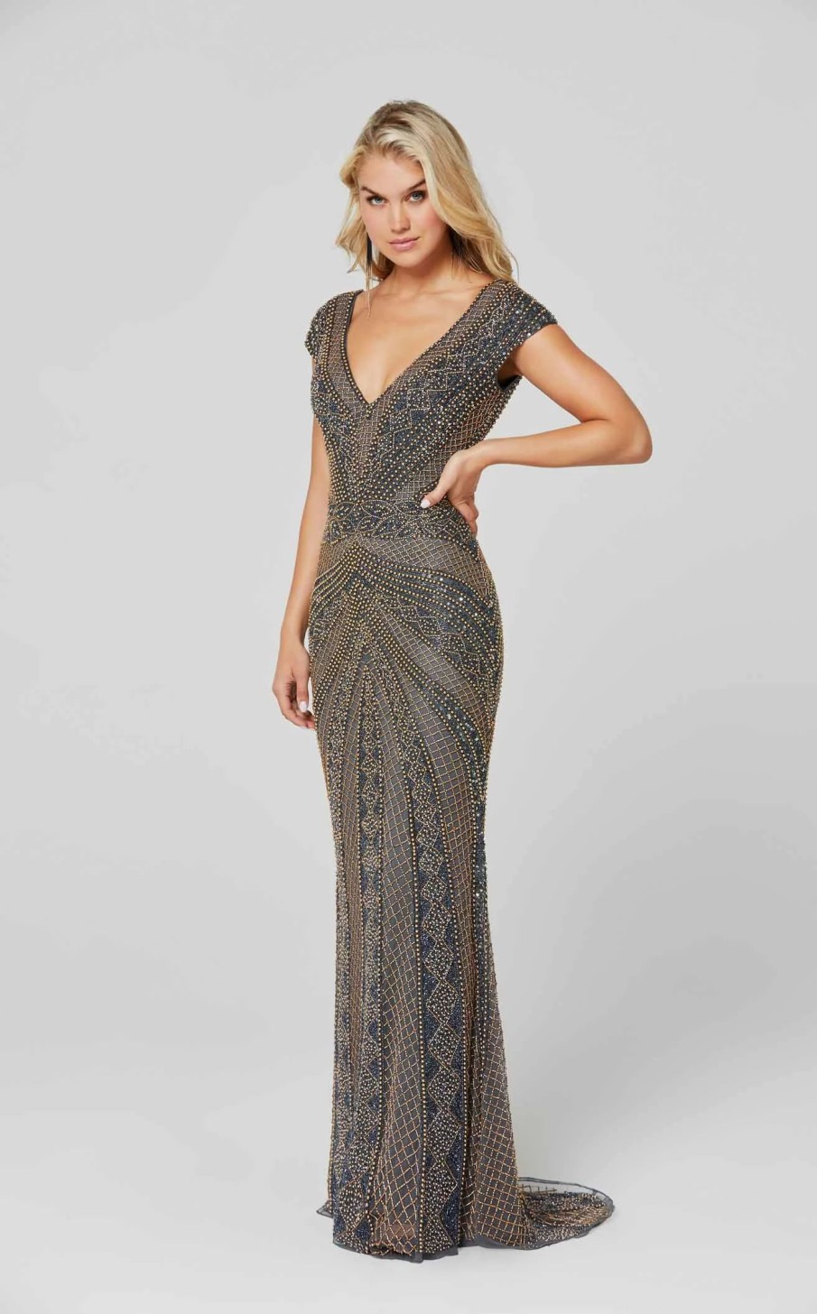 Long Prom Dresses * | Primavera Couture 3674 Dress