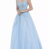 Long Prom Dresses * | Jovani Jvn4271Bg Dress