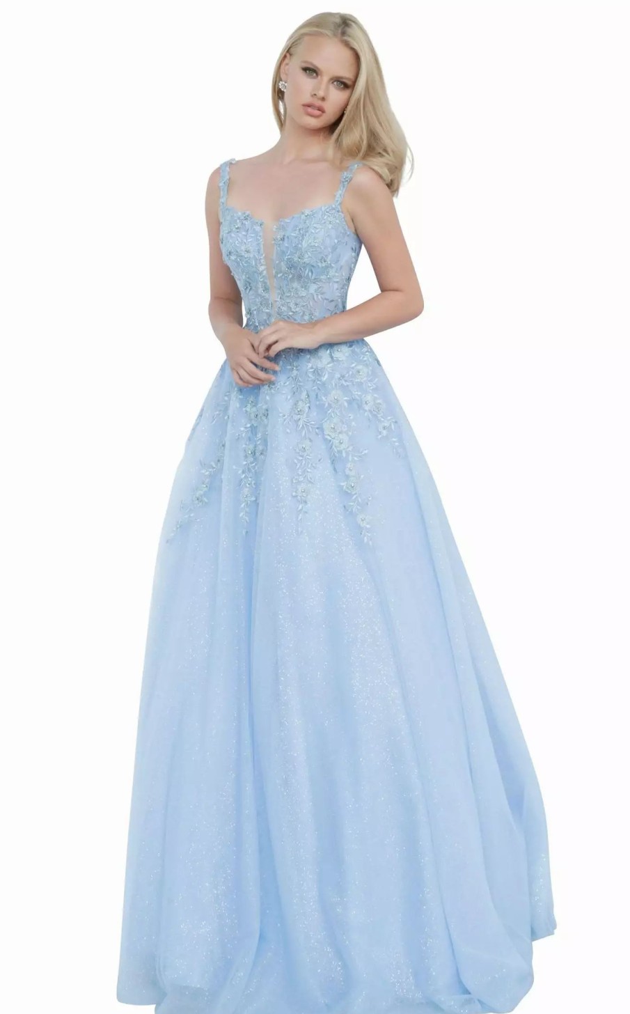 Long Prom Dresses * | Jovani Jvn4271Bg Dress