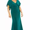 Plus Size Dresses * | Mac Duggal Fabulouss 49505 Dress Emerald