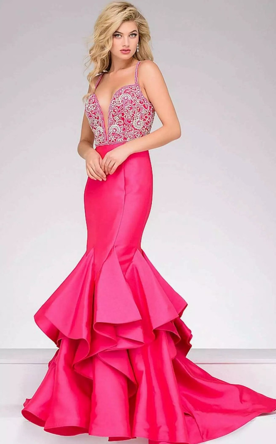 Red Carpet * | Jovani 32355Bg Dress