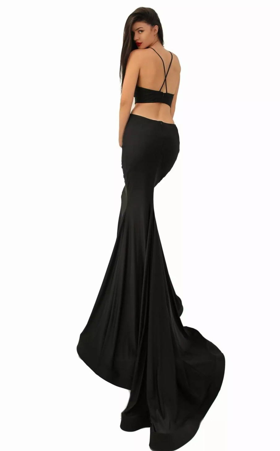 Red Carpet * | Tarik Ediz 50657 Dress