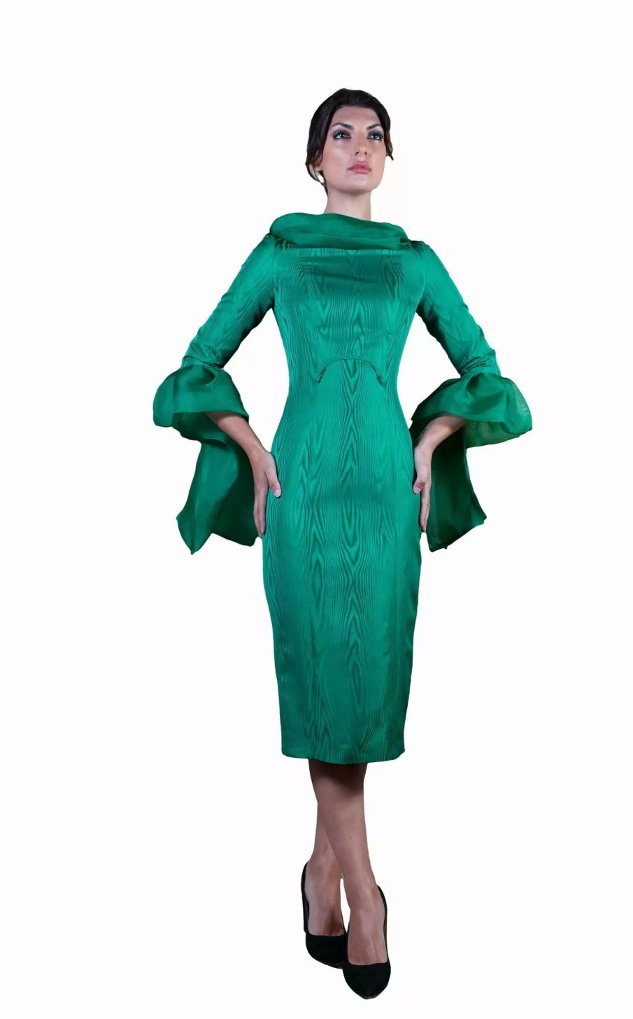 Cocktail Dresses * | Fely Campo 20704 Dress Green