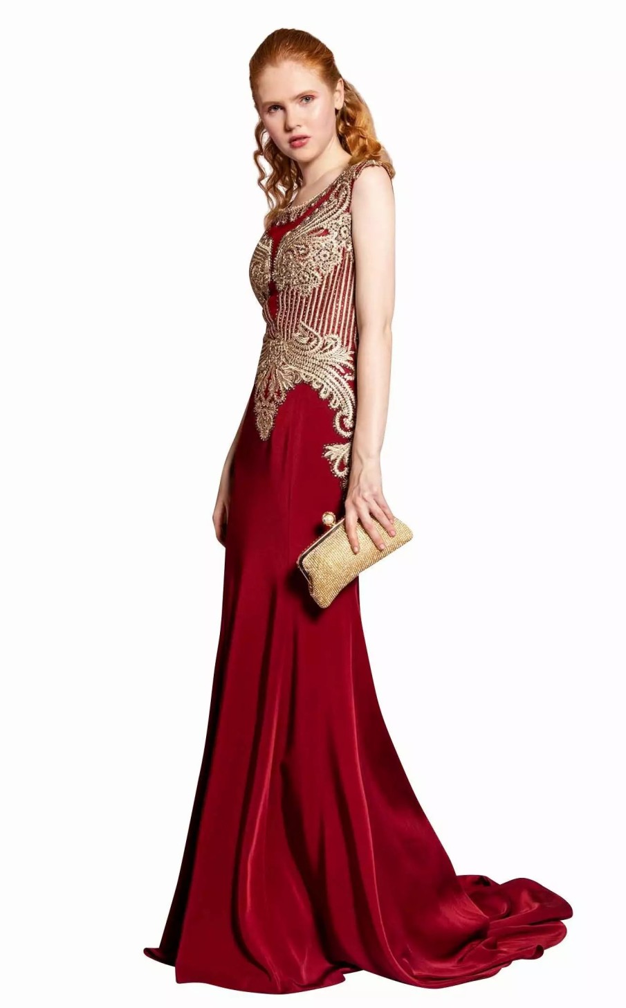 Red Carpet * | Elizabeth K Gl1461 Dress