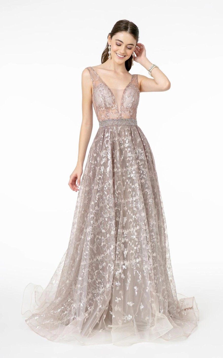 Red Carpet * | Gls By Gloria Gl2971 Dress Mauve