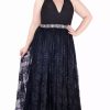 Plus Size Dresses * | Mac Duggal Fabulouss 77529K Dress Black