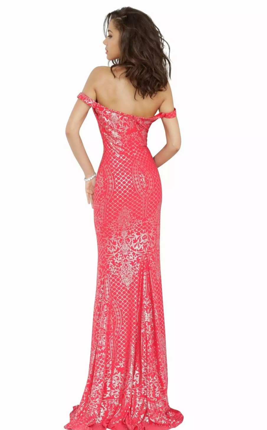 Long Prom Dresses * | Jovani Jvn60139Bg Dress