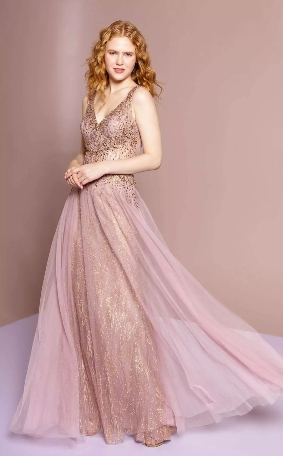 Red Carpet * | Elizabeth K Gl2618 Dress