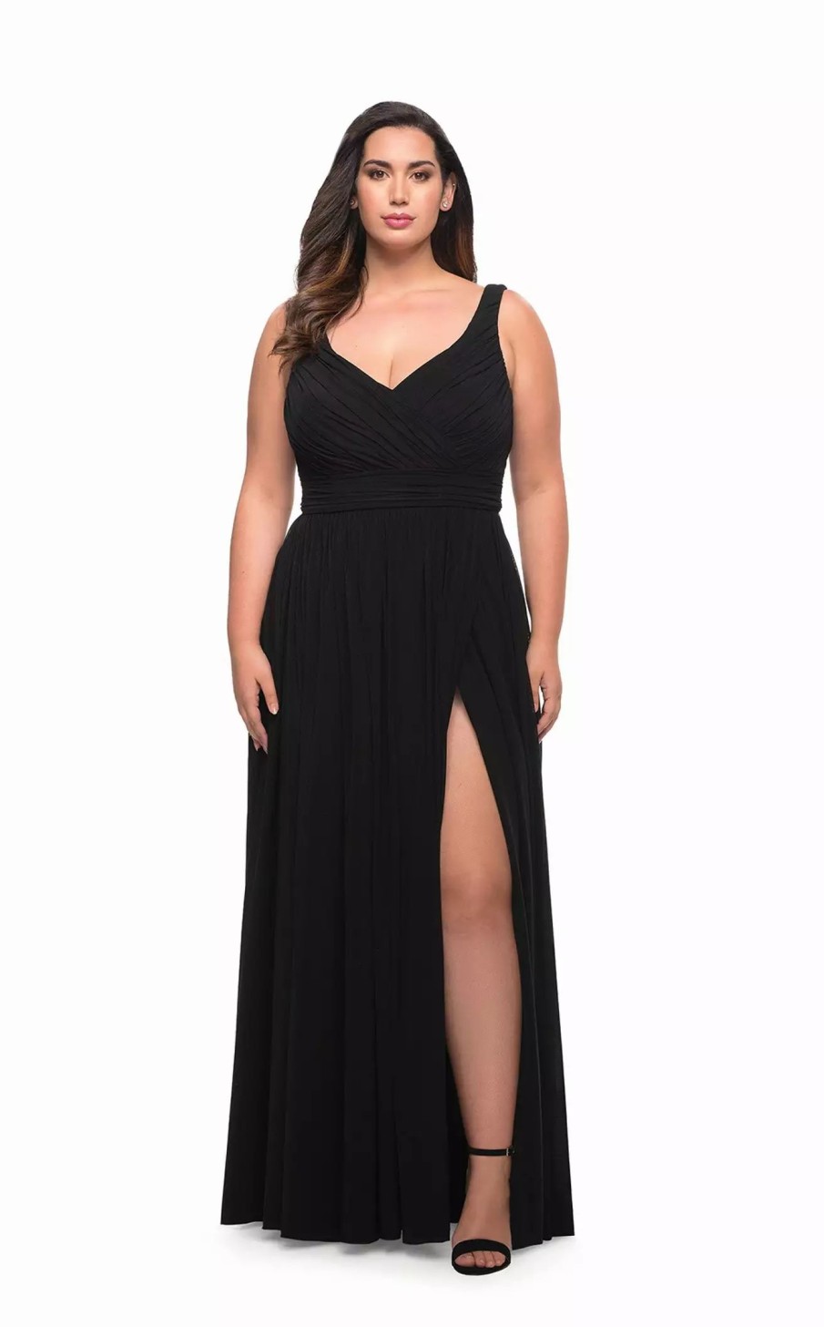 Plus Size Dresses * | La Femme 29075Cl Dress