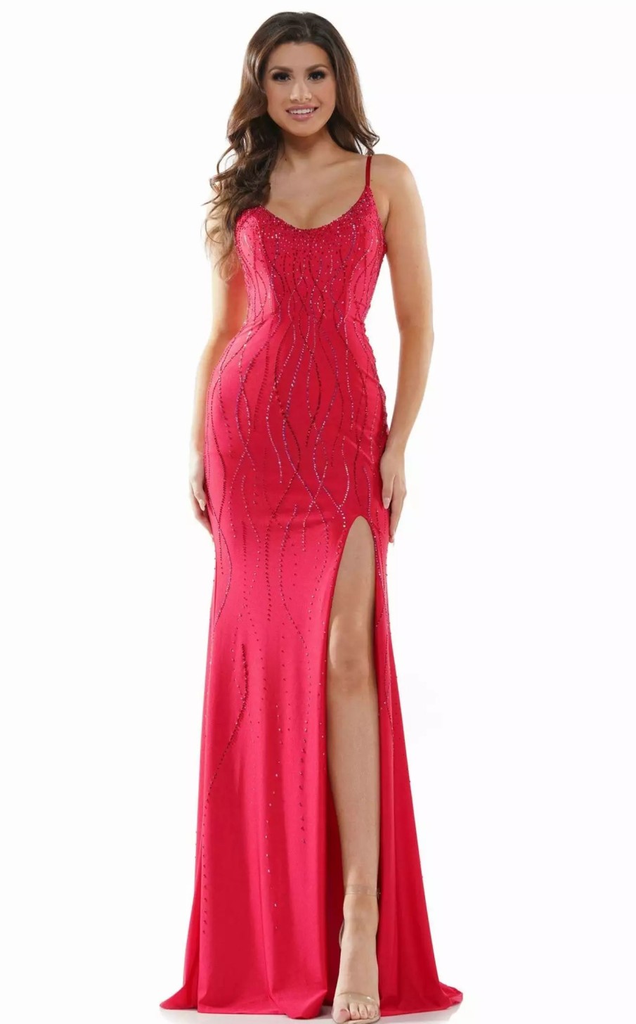 Red Carpet * | Colors Dress G1052 Dress