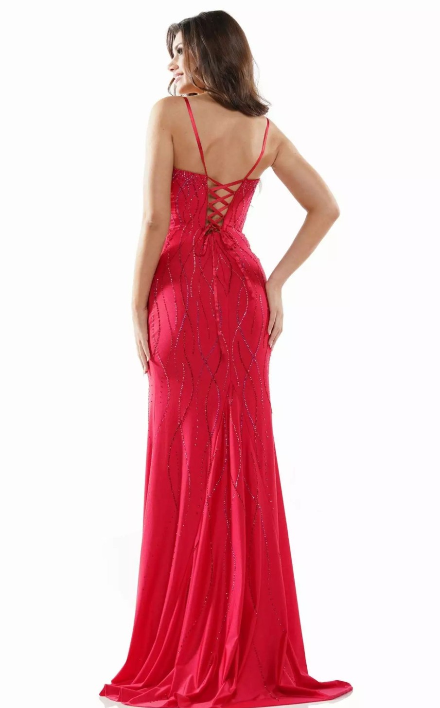 Red Carpet * | Colors Dress G1052 Dress