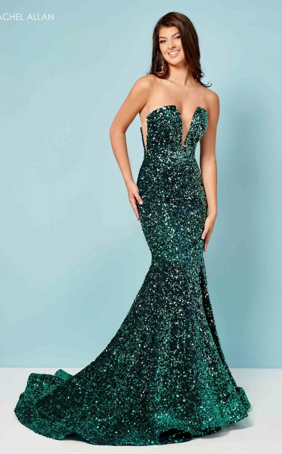 Red Carpet * | Rachel Allan 70293 Dress