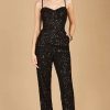 Long Prom Dresses * | Lara 29204 Jumpsuit Black