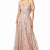 Long Prom Dresses * | Lara 29354 Dress Pink-Quartz