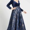 Plus Size Dresses * | Mac Duggal Fabulouss 67891 Dress Midnight