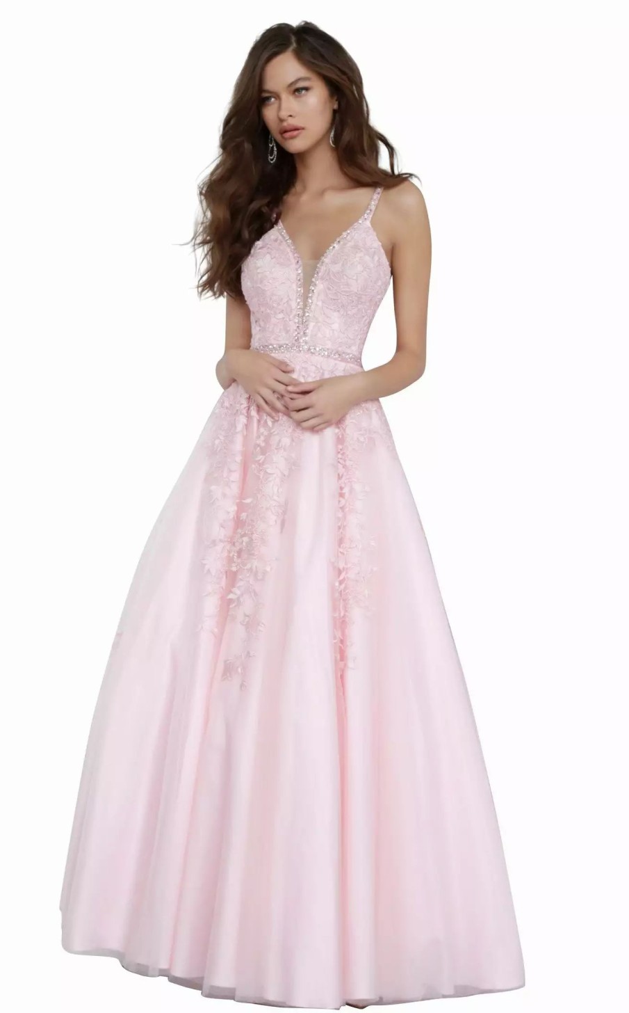 Long Prom Dresses * | Jovani Jvn3388Bg Dress