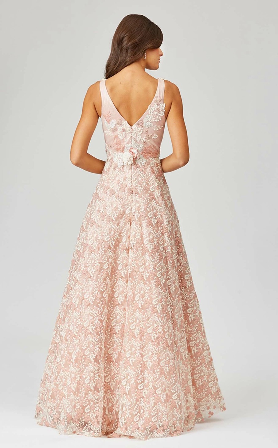 Long Prom Dresses * | Lara 29463 Dress Blush