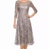 Cocktail Dresses * | La Femme 29993 Dress Silver