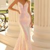 Red Carpet * | Clarisse 810418 Dress Iridescent-Pink