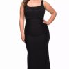 Plus Size Dresses * | La Femme 29645 Dress Black