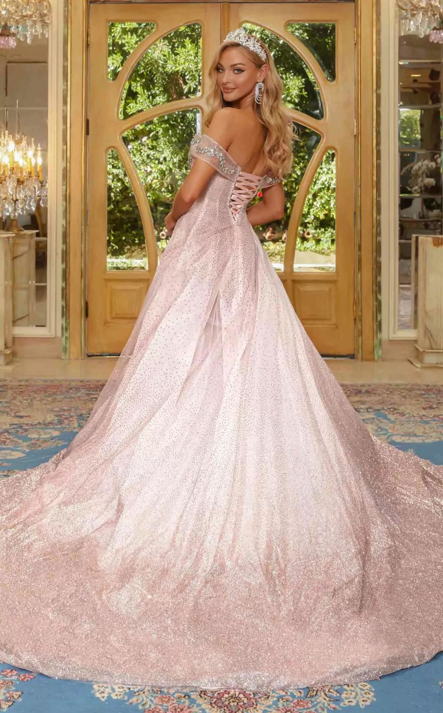 Red Carpet * | Portia And Scarlett Ps22969 Dress Blush